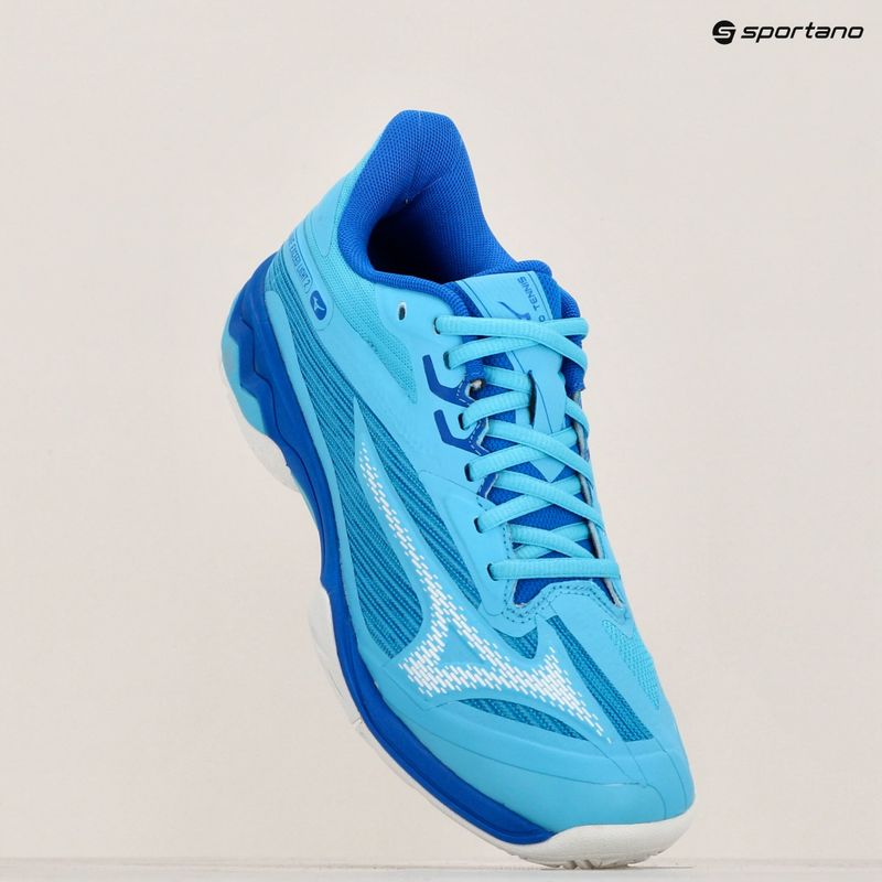 Dámské tenisové boty  Mizuno Wave Exceed Light 2 AC river blue/white/mugen blue 12