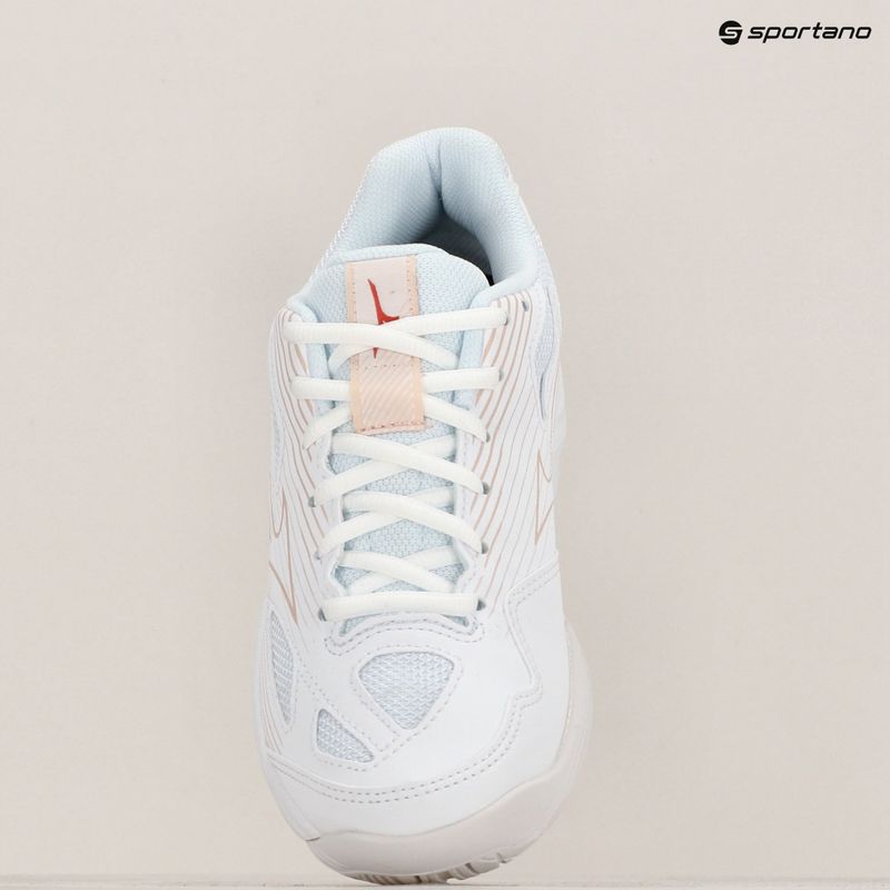 Volejbalové boty Mizuno Cyclone Speed 4 white/aleutian/cloud pink 12