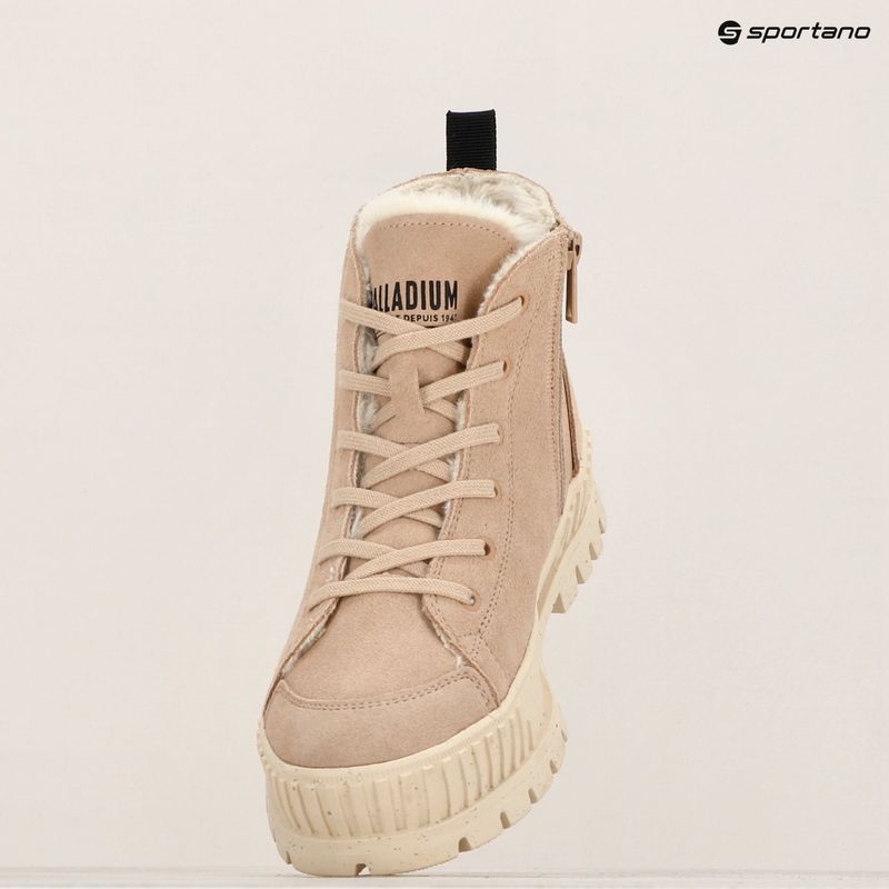 Boty Palladium Pallashock Zip Warm nude dust 15