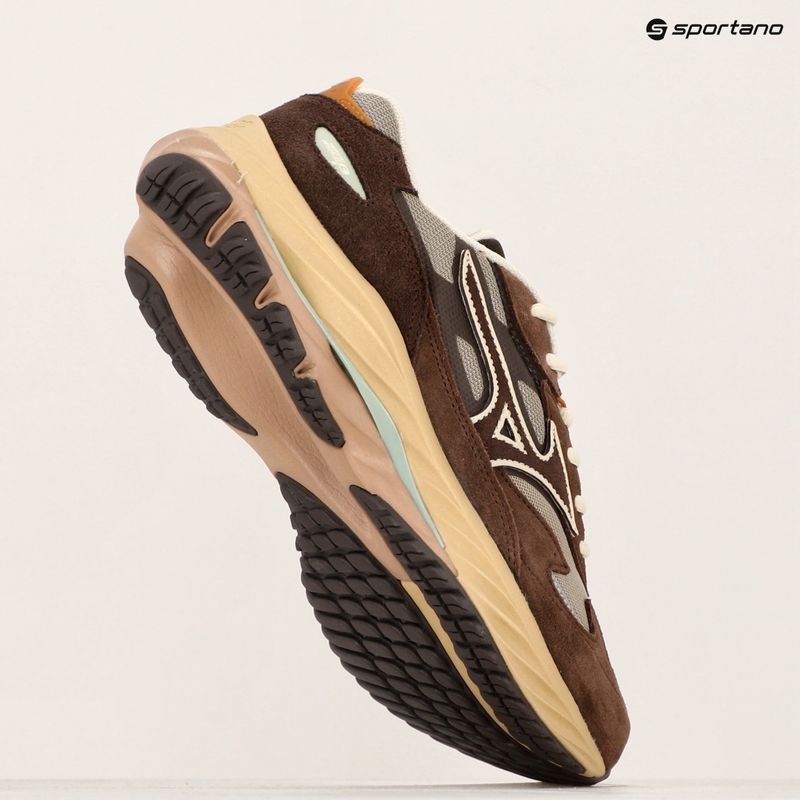 Boty Mizuno Wave Rider Βeta vintage khaki/summer sand/chicory coffee 16