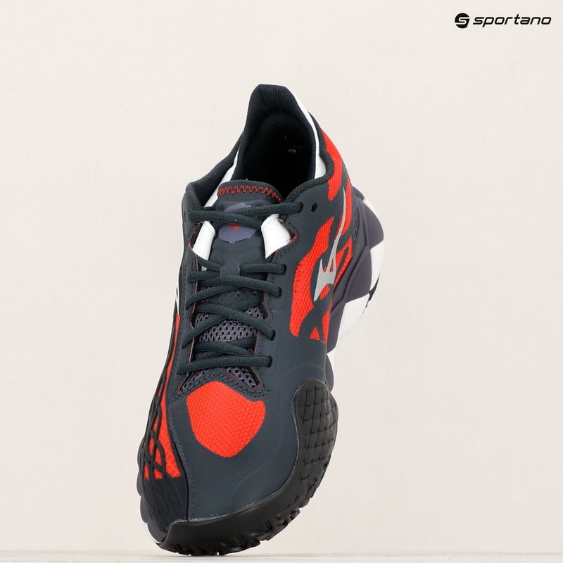 Pánské boty na padel Mizuno Wave Enforce Tour Padel graystone/white/salsa 11