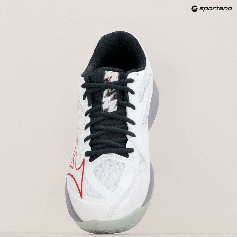 Pánské volejbalové boty  Mizuno Thunder Blade Z white/salsa/black 9