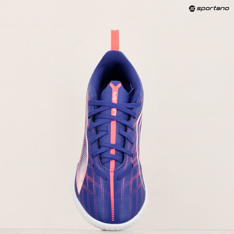 Dětské kopačky  PUMA Ultra 5 Play TT Jr lapis lazuli/puma white/sunset glow 16
