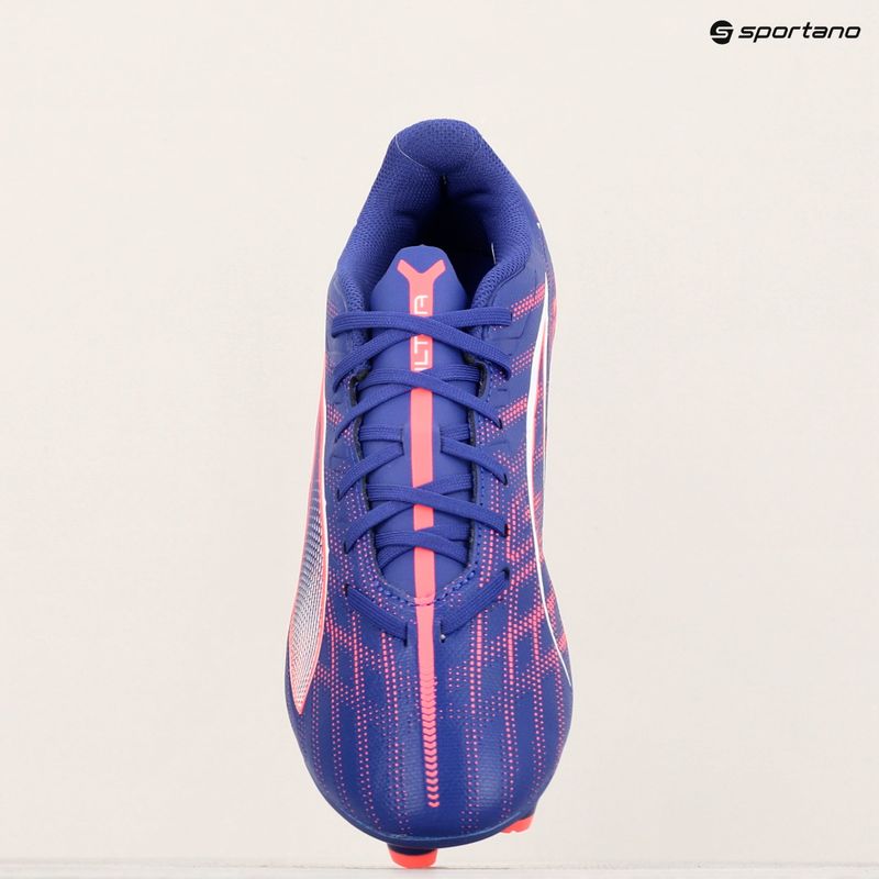 Kopačky PUMA Ultra 5 Play FG/AG lapis lazuli/puma white/sunset gloe 16