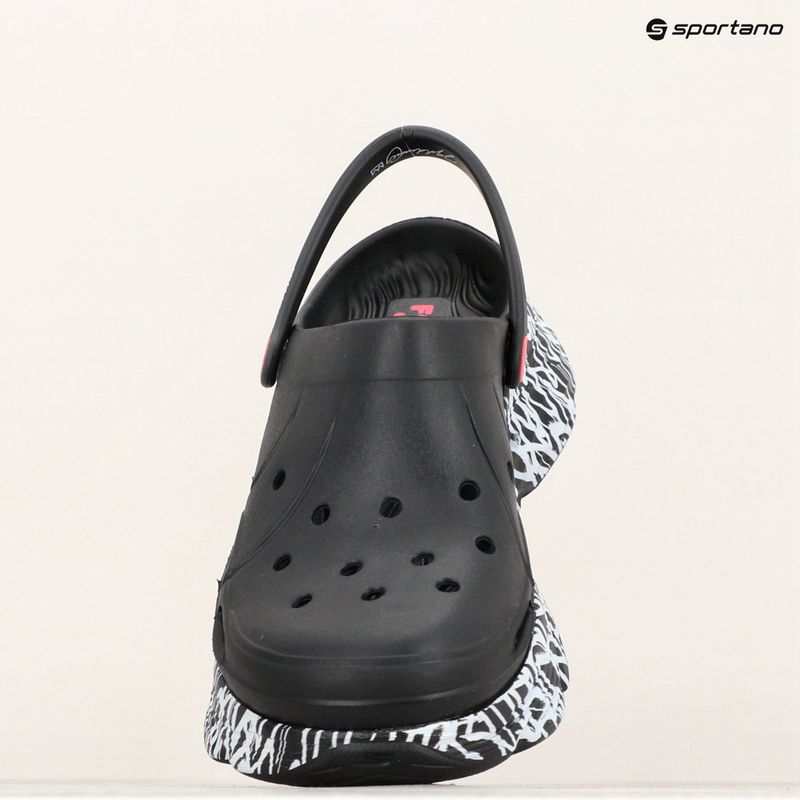 Dámské nazouváky SKECHERS JGoldcrown Max Cushioning Foamies Love True black 16