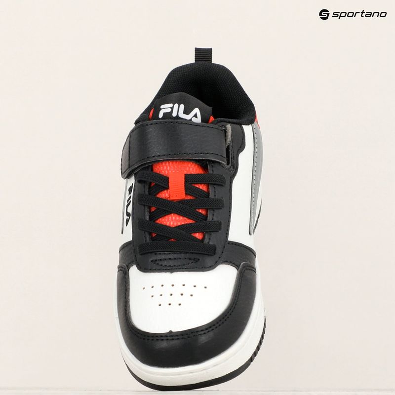 Dětské boty  FILA Rega Nf Velcro white/black/fila red 8