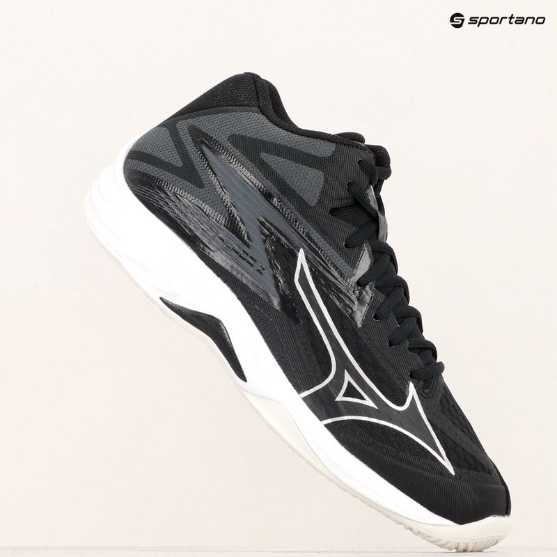 Volejbalové boty  Mizuno Thunder Blade Z Mid black/silver 9