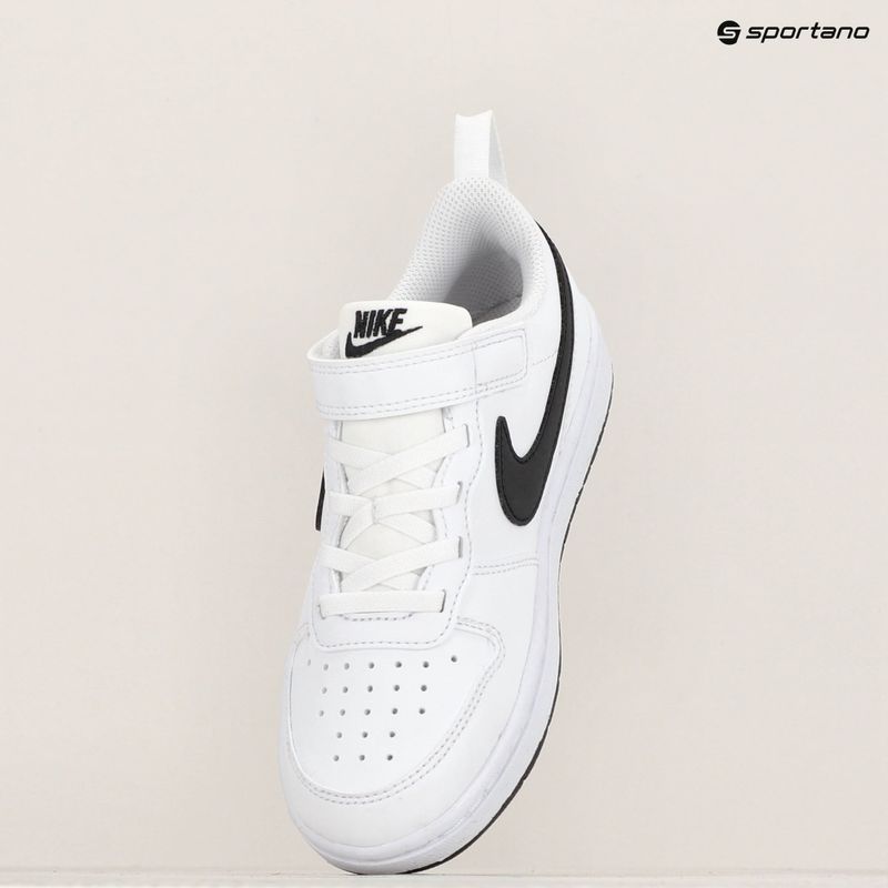 Dětské boty Nike Court Borough Low Recraft white/black 8