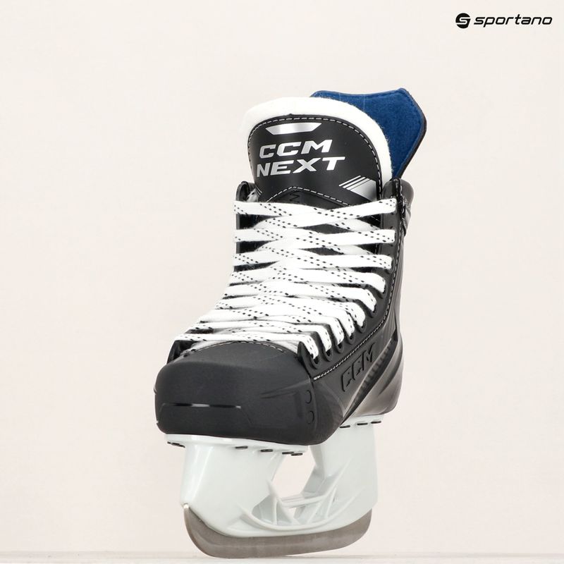 Pánské hokejové brusle CCM Next SR REG black 16