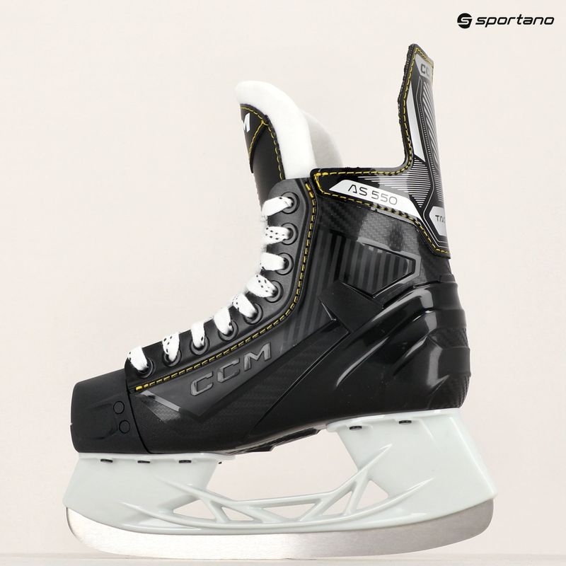 Dětské hokejové brusle CCM Tacks AS-550 JR black 17