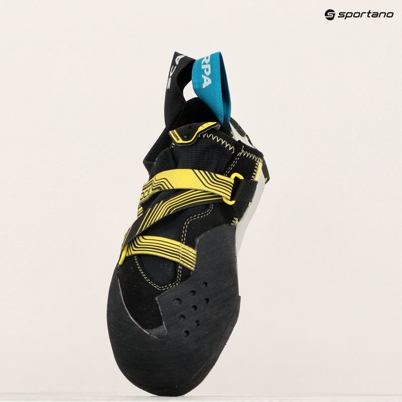 Lezecké boty SCARPA Veloce black/yellow 9