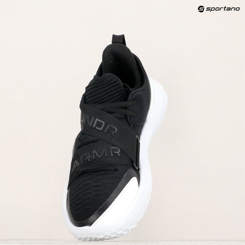 Basketbalové boty Under Armour Flow Futr X 4 black/white/black 15