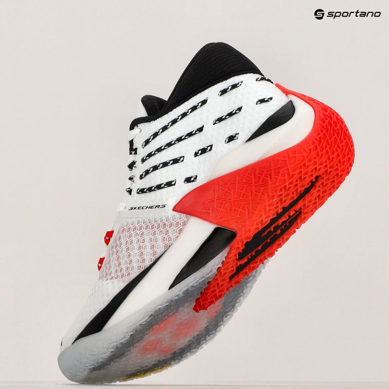 Pánské basketbalové boty SKECHERS SKX Elevate white/red/black 10