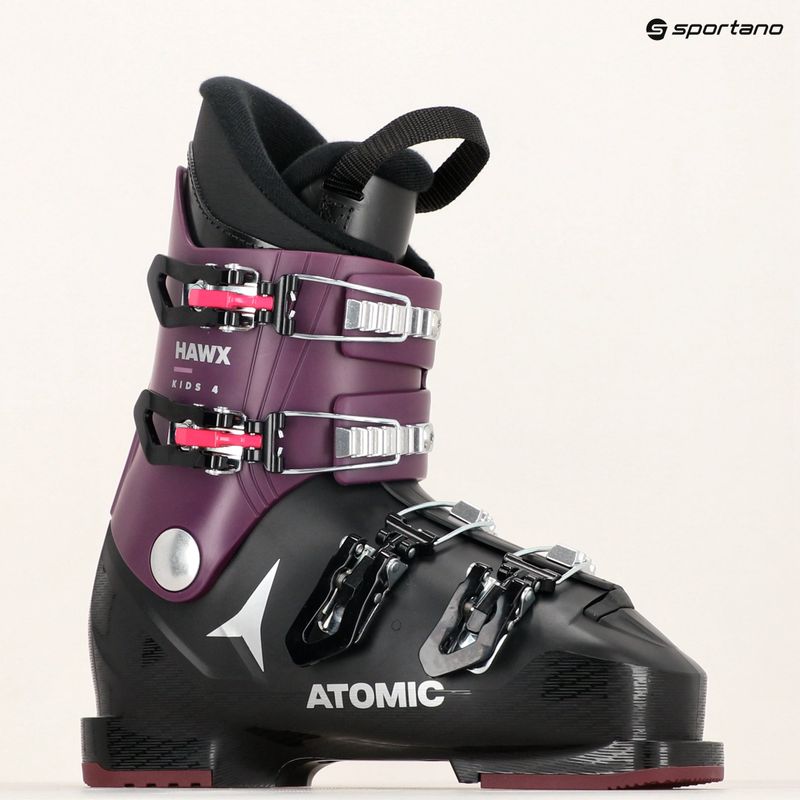 Dětské lyžařské boty Atomic Hawx Kids 4 black/violet/pink 7