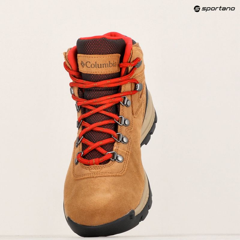 Dámské trekové boty  Columbia Newton Ridge Plus WP Amped elk/ mountain red 289 12