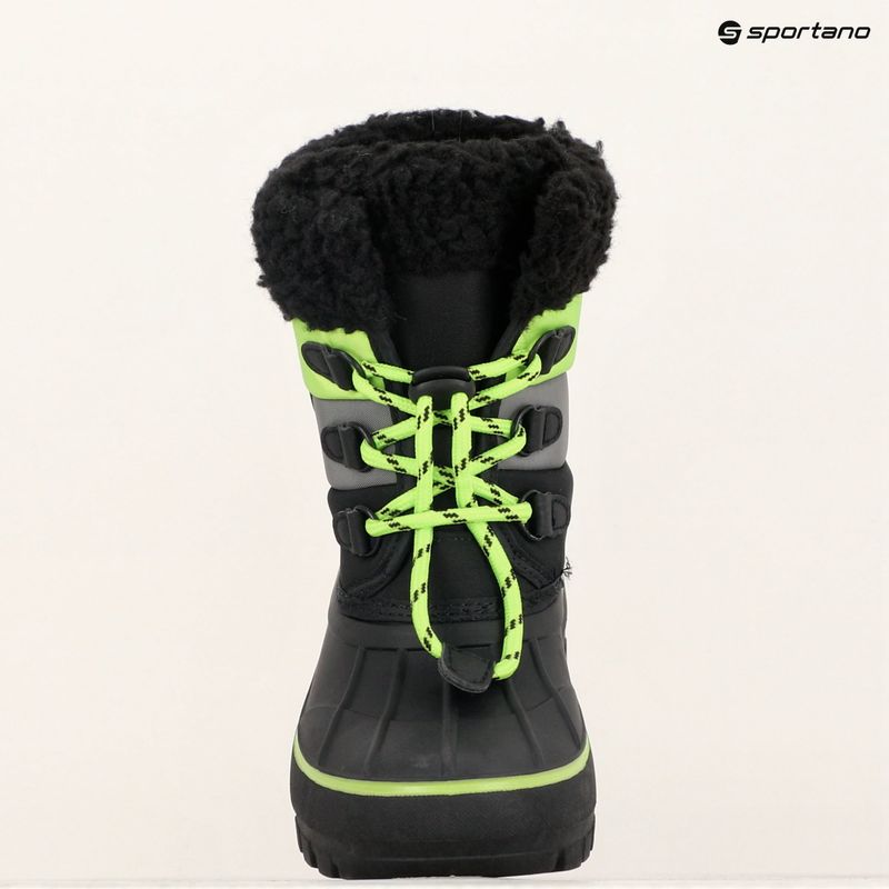 Dětské sněhule Lee Cooper LCJ-24-44-2856K black/lime 11