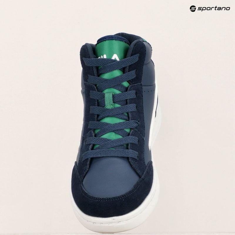 Dětské boty  FILA Crew Mid fila navy/verdant green 15