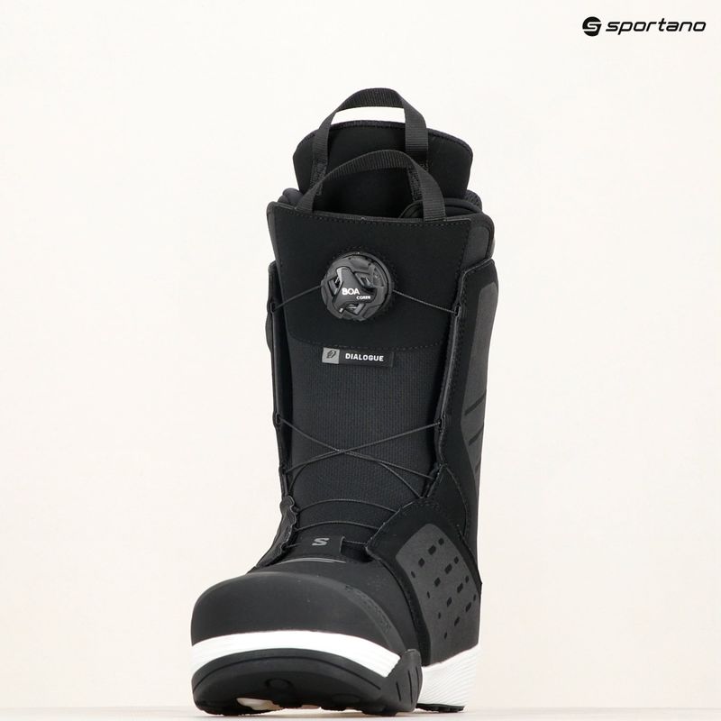 Pánské snowboardové boty Salomon Dialogue Dual Boa black/black/white 7