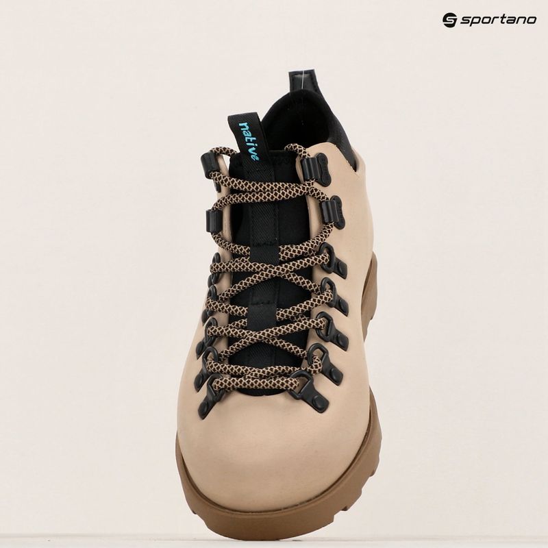 Boty Native NA-31106848 Fitzsimmons Citylite Bloom flax tan/flax tan/jiffy black 9