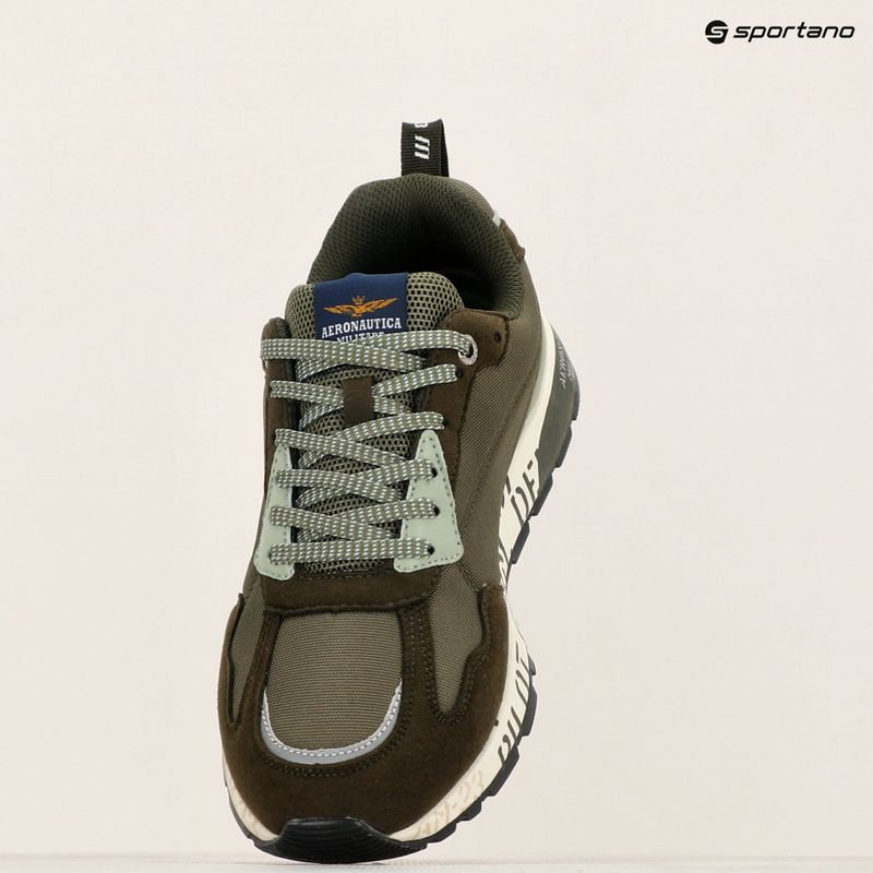 Pánské boty Aeronautica Militare SC276CT3380 dark green/light green 9