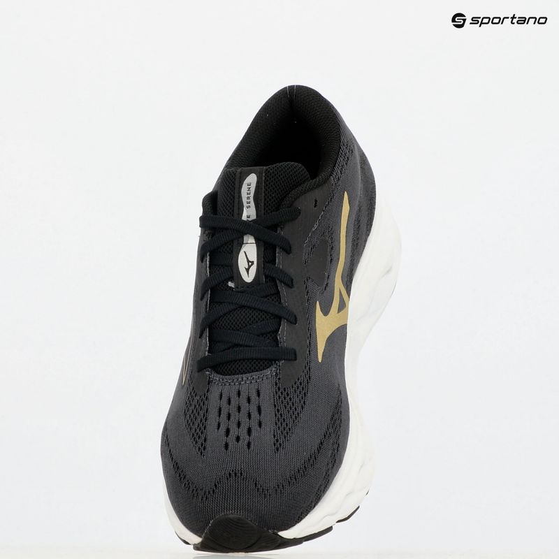 Pánské běžecké boty Mizuno Wave Serene ebony/golden halo/mizuno snow white 9