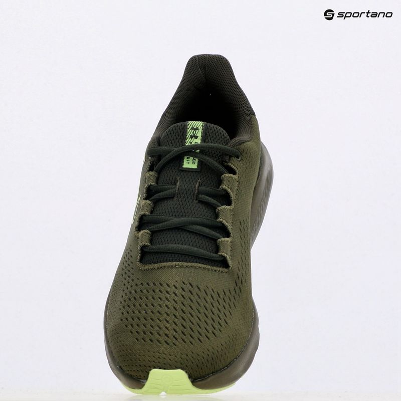 Pánské běžecké boty  Under Armour Charged Pursuit 3 Big Logo marine od green/baroque green 9