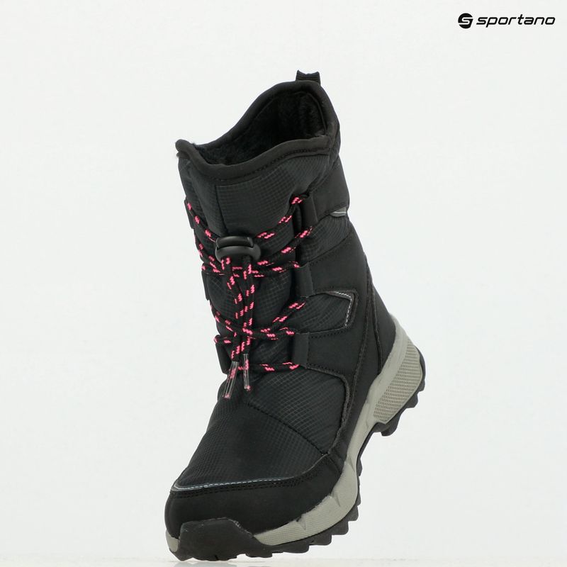 Dětské sněhule Kappa Youma Tex black/pink 9