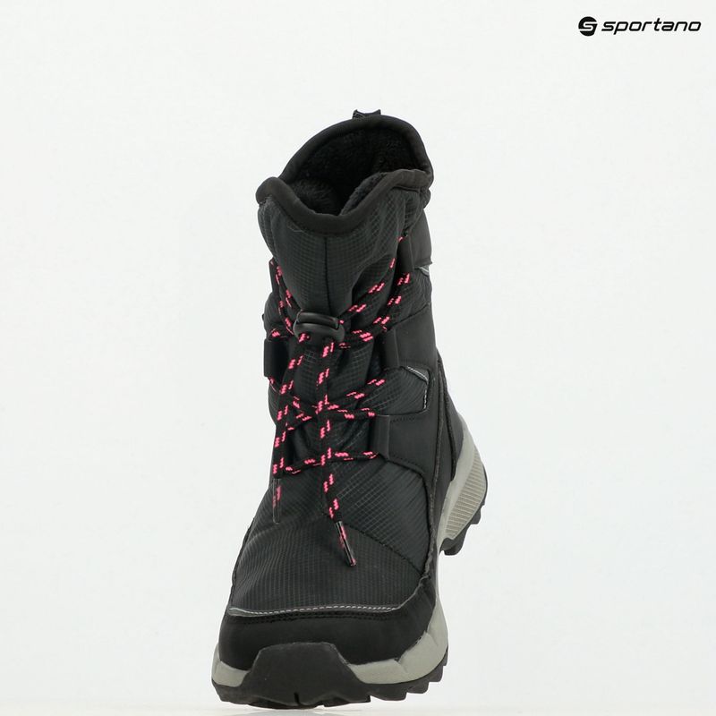 Dětské sněhule Kappa Youma Tex 260900T black/pink 9
