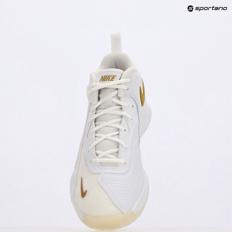 Boty Nike React Hyperset 2 bílá/bílá/metalická zlatá 9