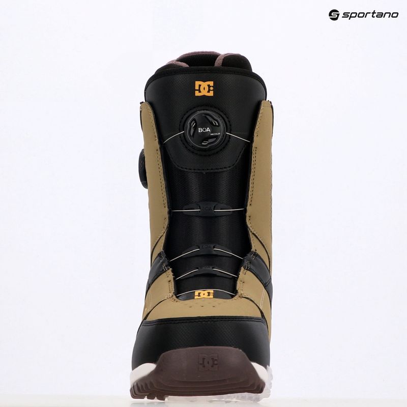 Pánské snowboardové boty DC Control brown/black/white 8