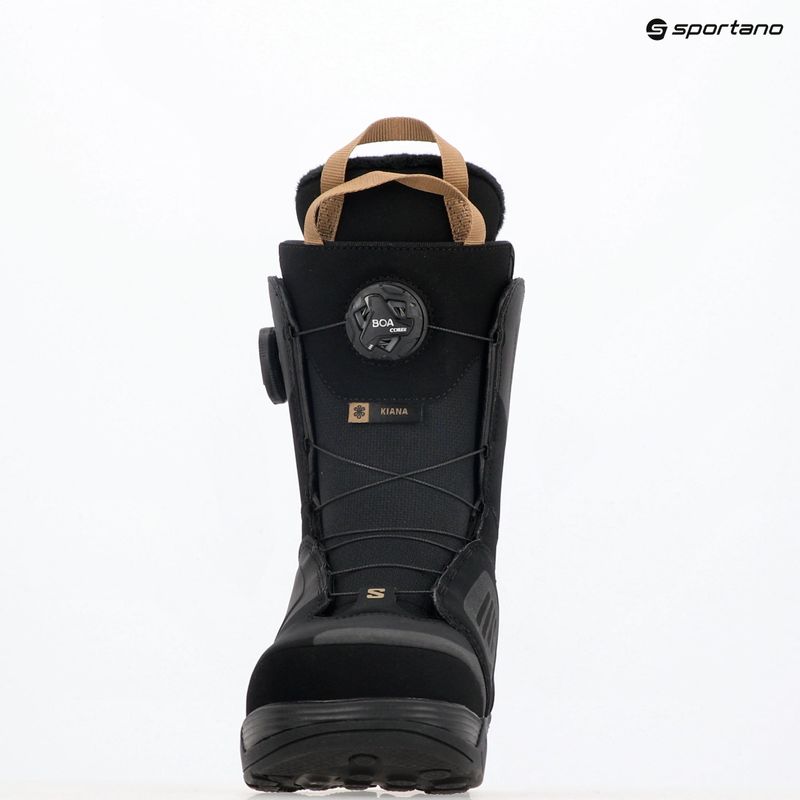 Dámské snowboardové boty Salomon Kiana Dual Boa W black/black/sepia tint 7