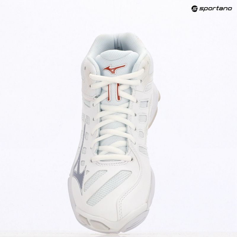 Dámské volejbalové boty  Mizuno Wave Voltage 2 Mid white/aleutian/cloud pink 9