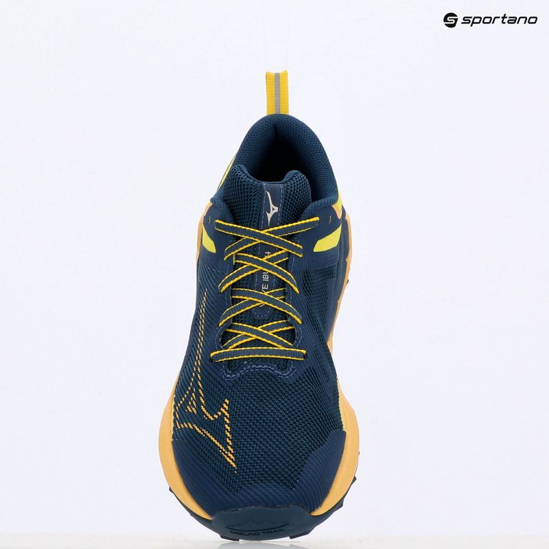Pánské běžecké boty  Mizuno Wave Ibuki 4 blue wing teal/flax/quince 12