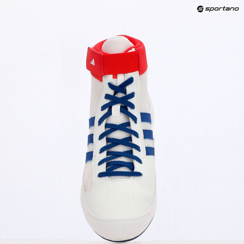 Pánské zápasnické boty adidas Havoc cloud white/ collegiate royal/ active red 9