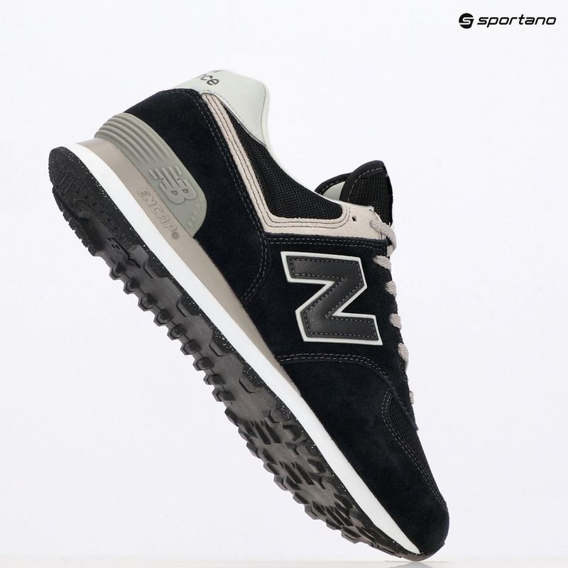 Pánské boty New Balance Classic 574's V3 Wide black/ grey 9