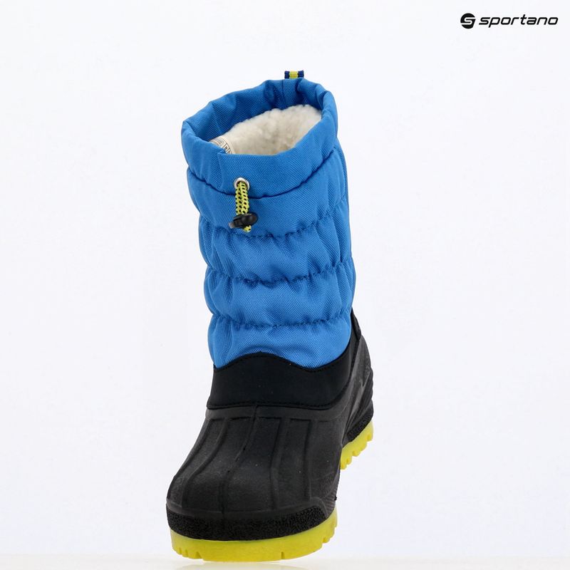 Dětské sněhule  CMP Hanki 3.0 Snowboots river/limegreen 11