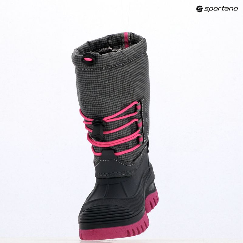 Dětské sněhule CMP Ahto Snowboots Wp asphalt 13