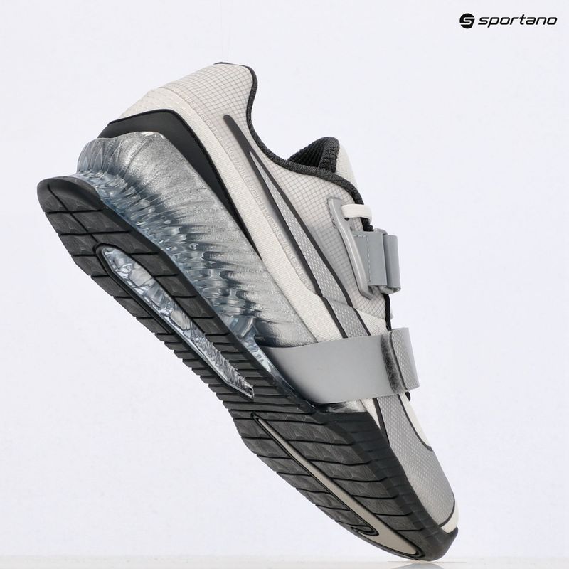 Vzpěračské boty Nike Romaleos 4 SE white/metallic silver/anthracite wolf grey 9