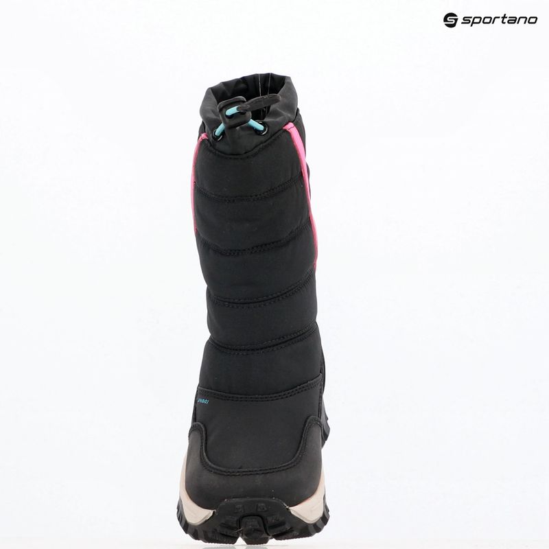 Dětské sněhule Geox Himalaya ABX black/fuchsia 14