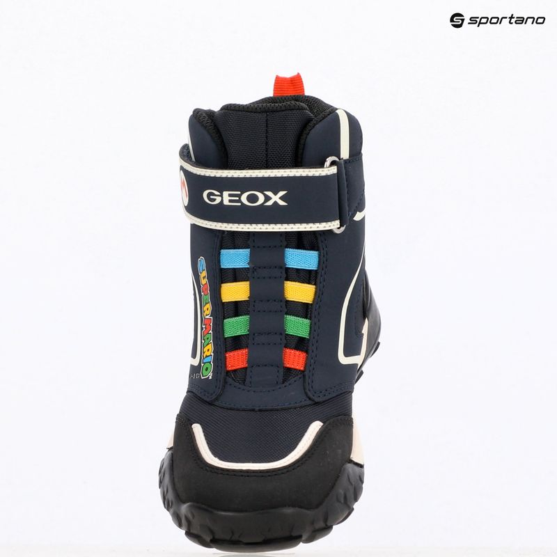 Juniorské sněhule Geox Trekkyup ABX navy/black 15
