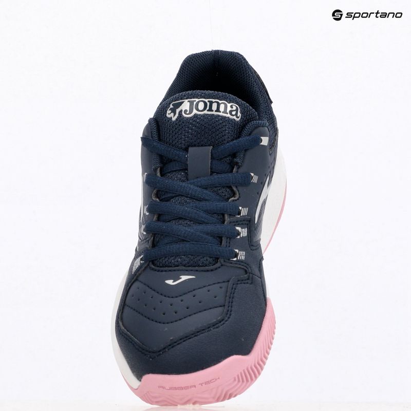 Dětské tenisové boty Joma Master 1000 JR C navy blue/ pink 15
