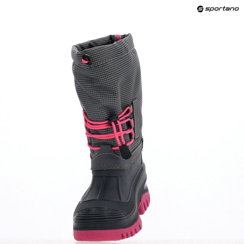 Juniorské sněhule CMP Ahto Snowboots Wp asphalt 10