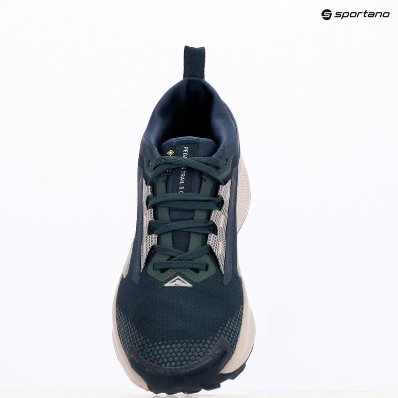 Dámské běžecké boty Nike Pegasus Trail 5 GTX armory navy/ metallic silver 9