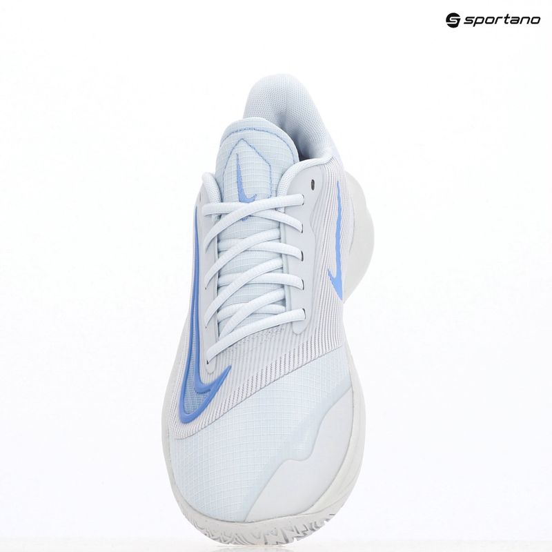 Pánské basketbalové boty Nike Precision 7 football grey/pure platinum/plum dust/royal pulse 9