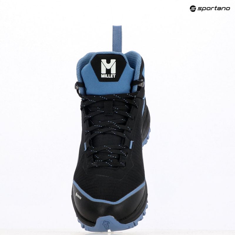 Dámské trekové boty Millet Wanaka Mid GTX black/ coronet blue 9