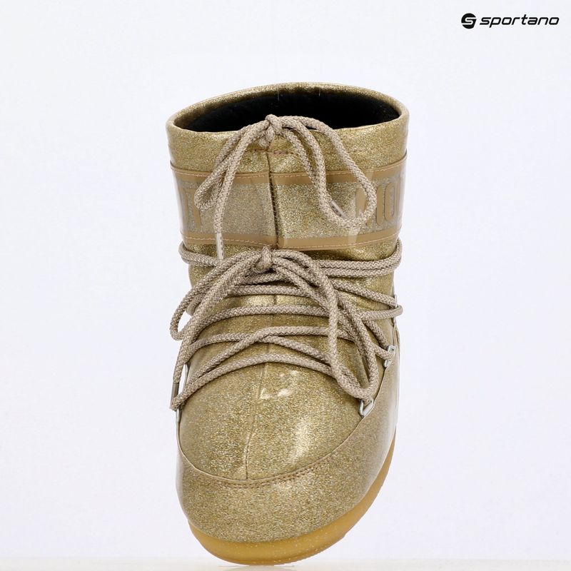 Dámské sněhule Moon Boot Icon Low Glitter gold 9