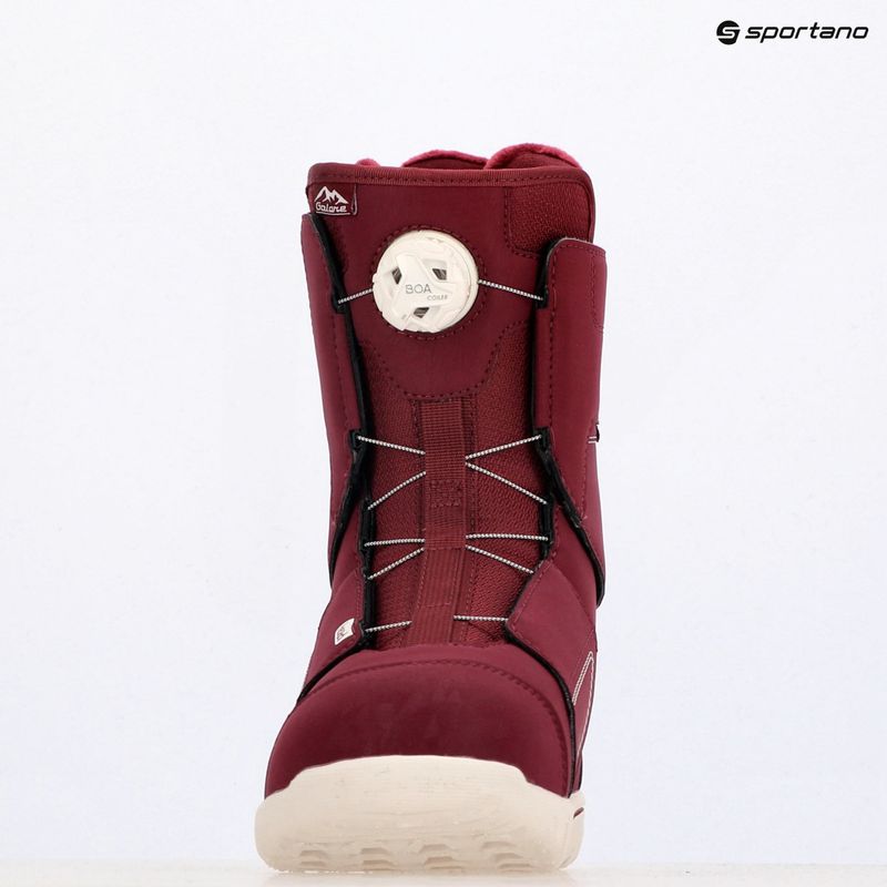 Dámské snowboardové boty HEAD Galore LYT Boa Coiler burgundy 7