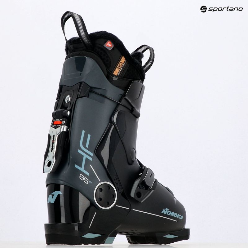 Dámské lyžařské boty Nordica HF 85 W GW black/green/aquamarine 7