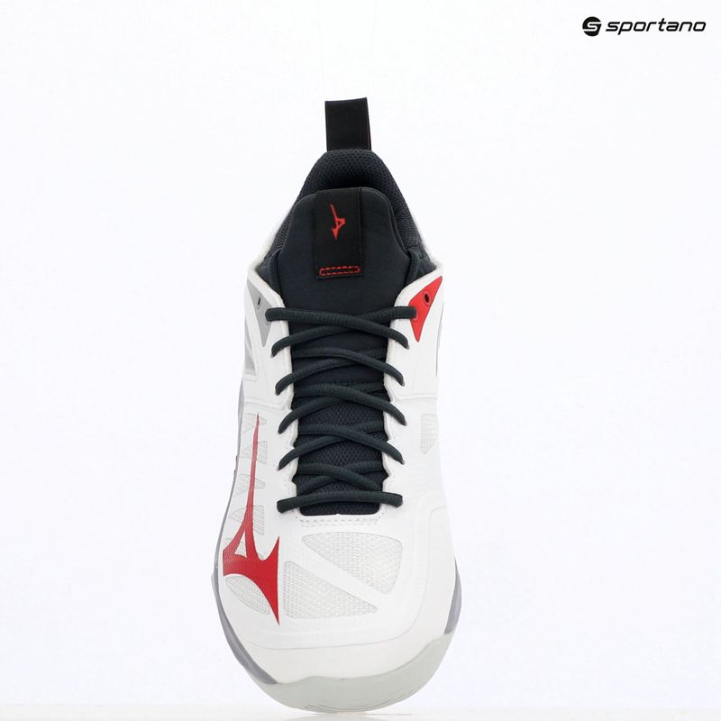 Volejbalové boty Mizuno Wave Dimension white/salsa/black 9