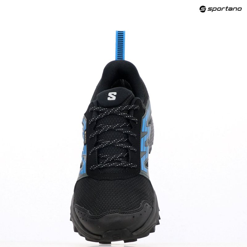Pánské běžecké boty  Salomon Wander GTX black/darkest spruce/ibiza blue 11